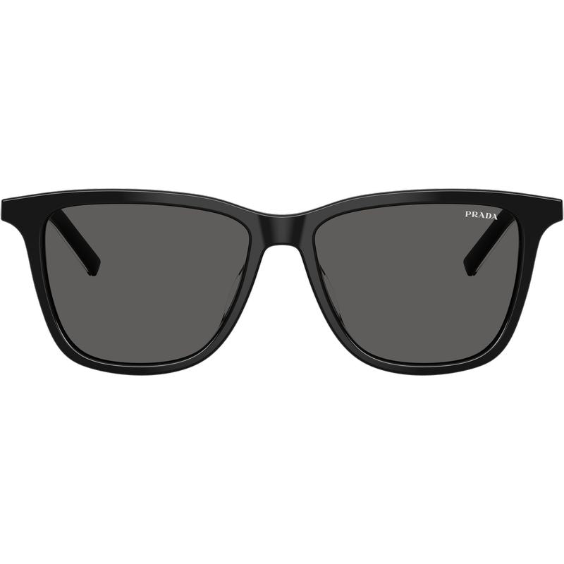 Prada PRD18SD Black Basalt Horn Dark Grey Front