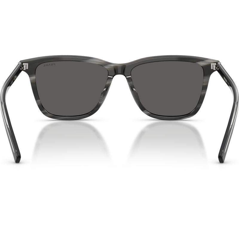 Prada PRD18SD Black Basalt Horn Dark Grey Inner