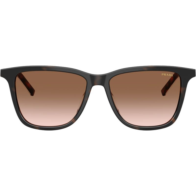Prada PRD18SD Cherry Tortoise Tobacco Horn Brown Gradient Front