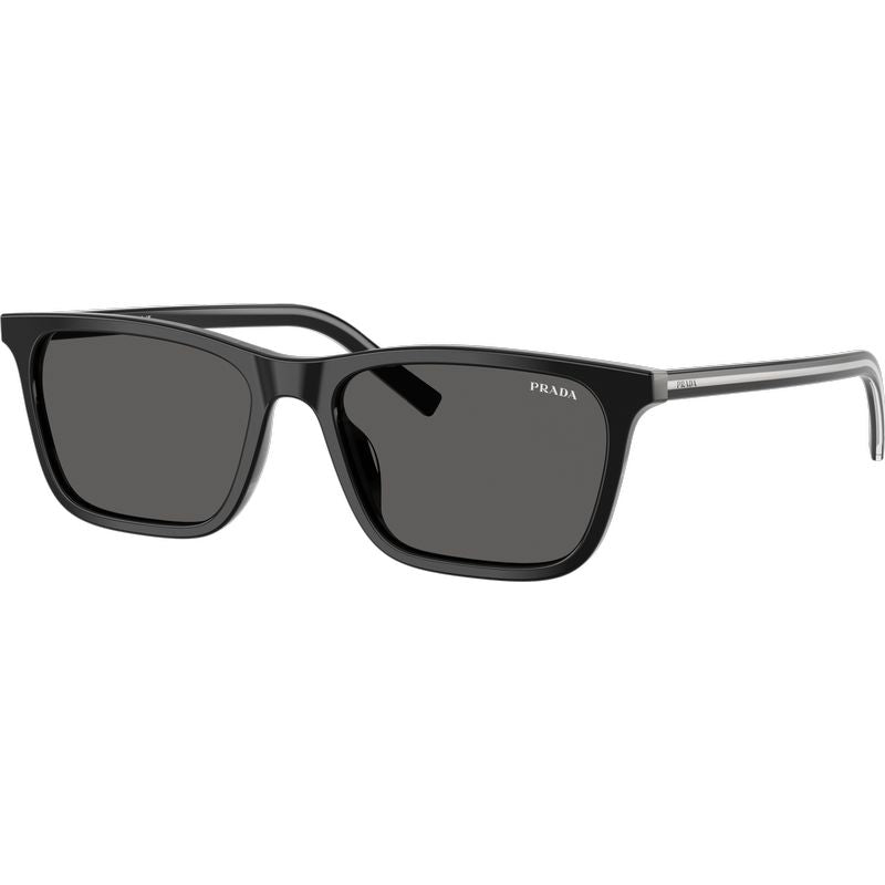 Prada PRD19S Black Basalt Horn Dark Grey Angle