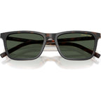 Prada PRD19S Cherry Tortoise Tobacco Horn Dark Green Polarised Front2