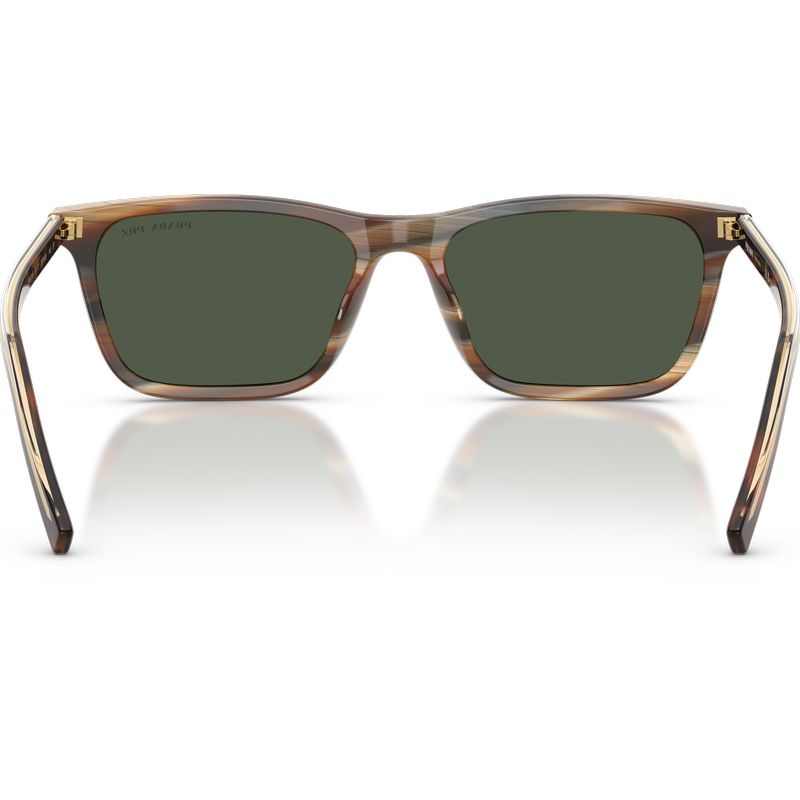 Prada PRD19S Cherry Tortoise Tobacco Horn Dark Green Polarised Inner