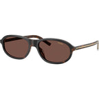 Prada PRD20SU Cherry Tortoise Tobacco Horn Black Chocolate Angle