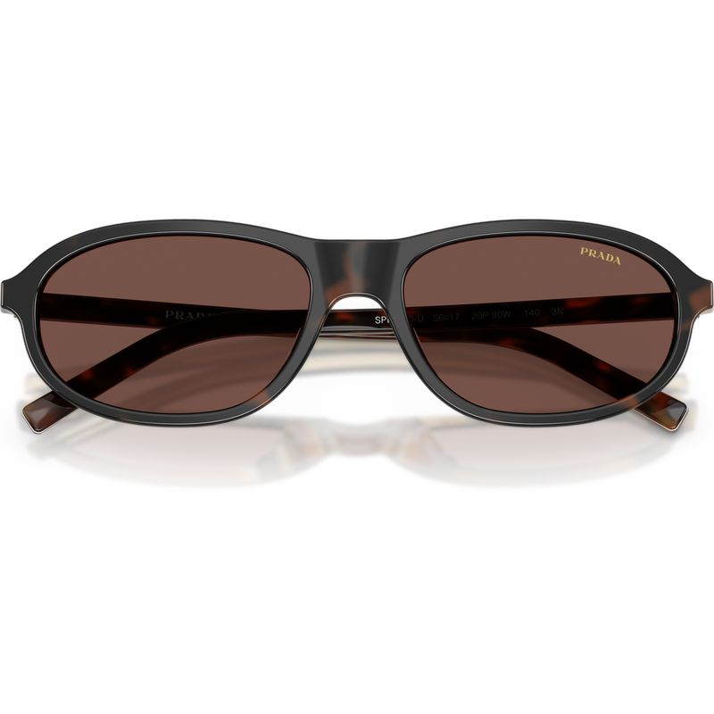 Prada PRD20SU Cherry Tortoise Tobacco Horn Black Chocolate Front2