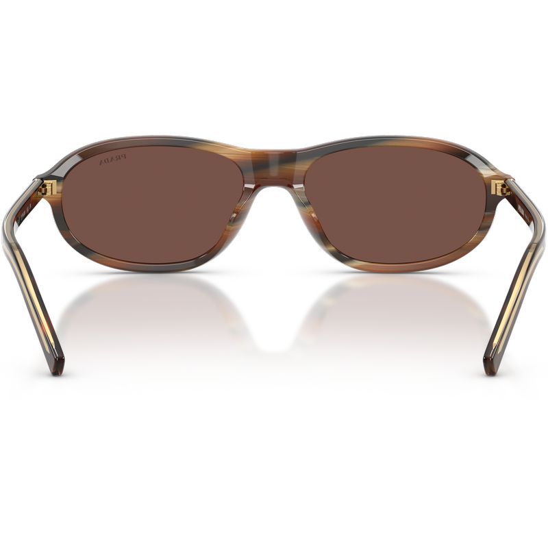 Prada PRD20SU Cherry Tortoise Tobacco Horn Black Chocolate Inner