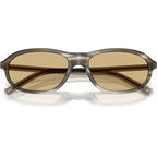 Prada PRD20SU Striped Ebony Yellow Front2