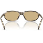 Prada PRD20SU Striped Ebony Yellow Inner