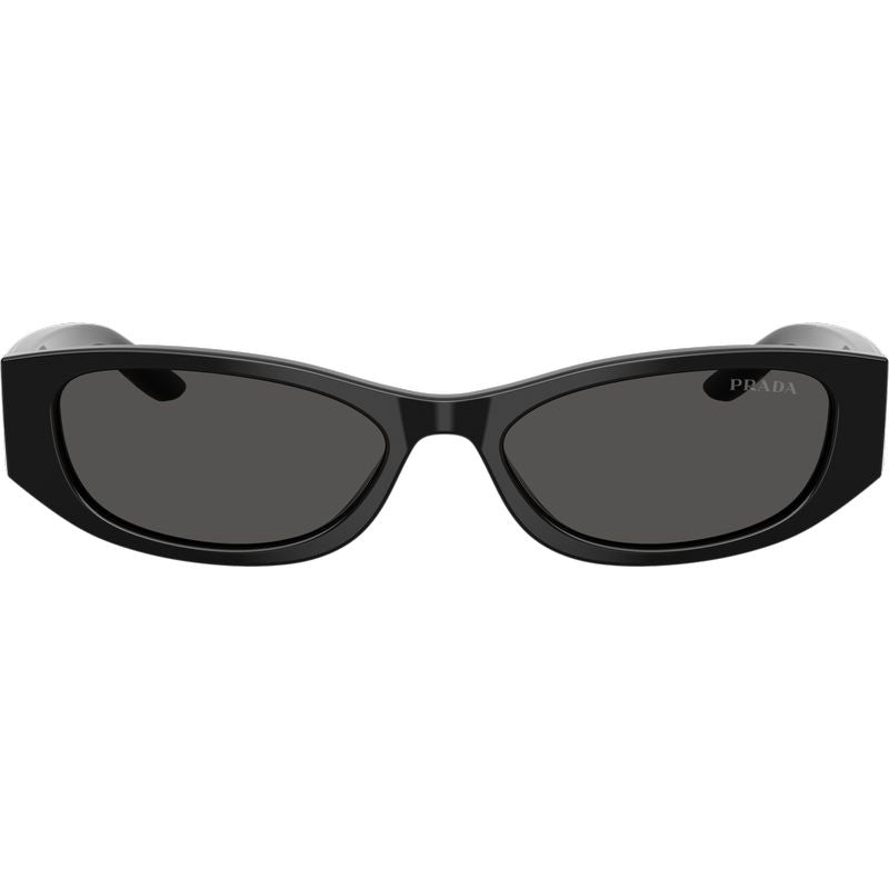 Prada PRD22S Black Dark Grey Front
