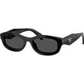 Prada PRD24S Black Dark Grey Angle