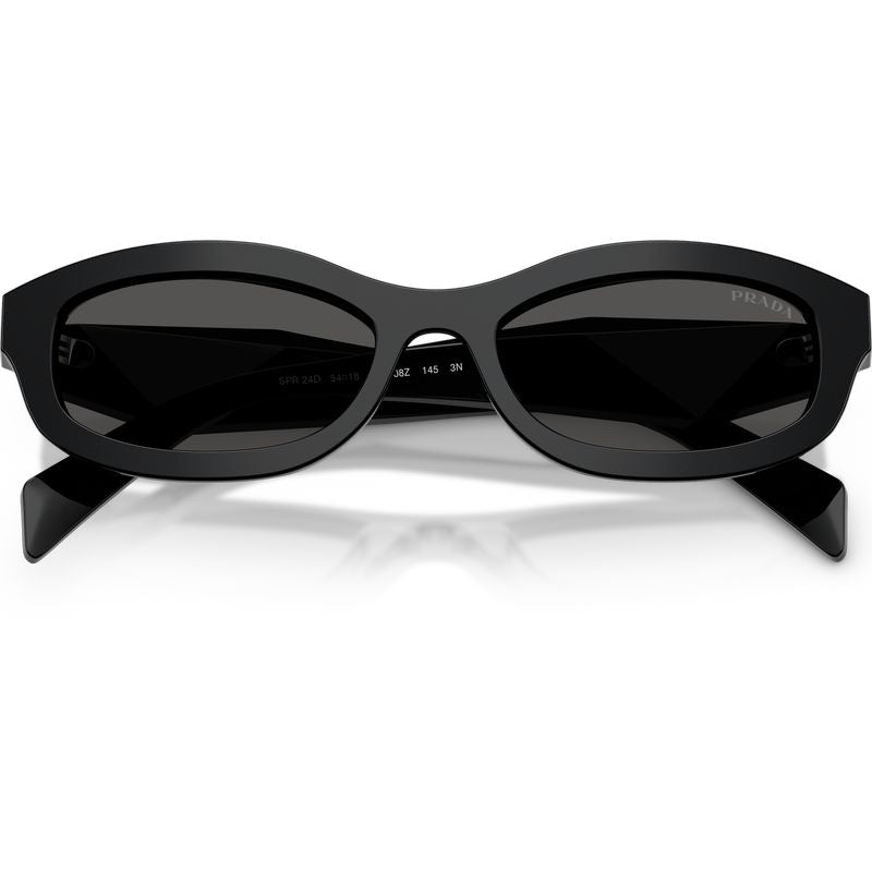 Prada PRD24S Black Dark Grey Front2