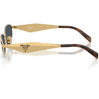 Prada PRD51S Gold Dark Grey Side