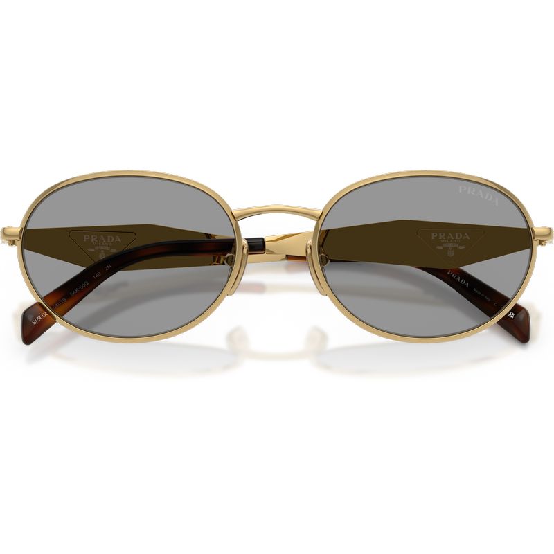 Prada PRD57S Gold Grey Front2