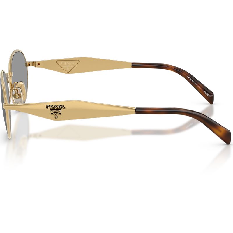 Prada PRD57S Gold Grey Side