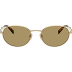 Prada PRD57S Pale Gold Olive Green Front