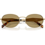 Prada PRD57S Pale Gold Olive Green Front2