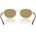Prada PRD57S Pale Gold Olive Green Inner