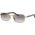 Prada PRD62S Gold Blue Gradient Silver Mirror Angle