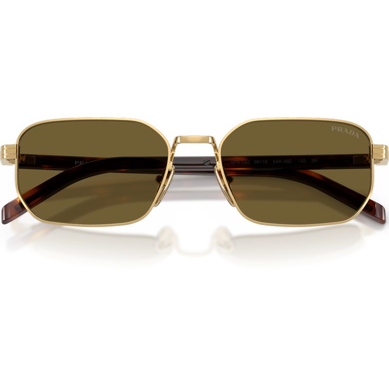 Prada PRD62S Gold Brown Front2