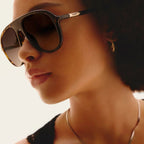 Chart Topper, Dark Tort/Brown Gradient Lenses