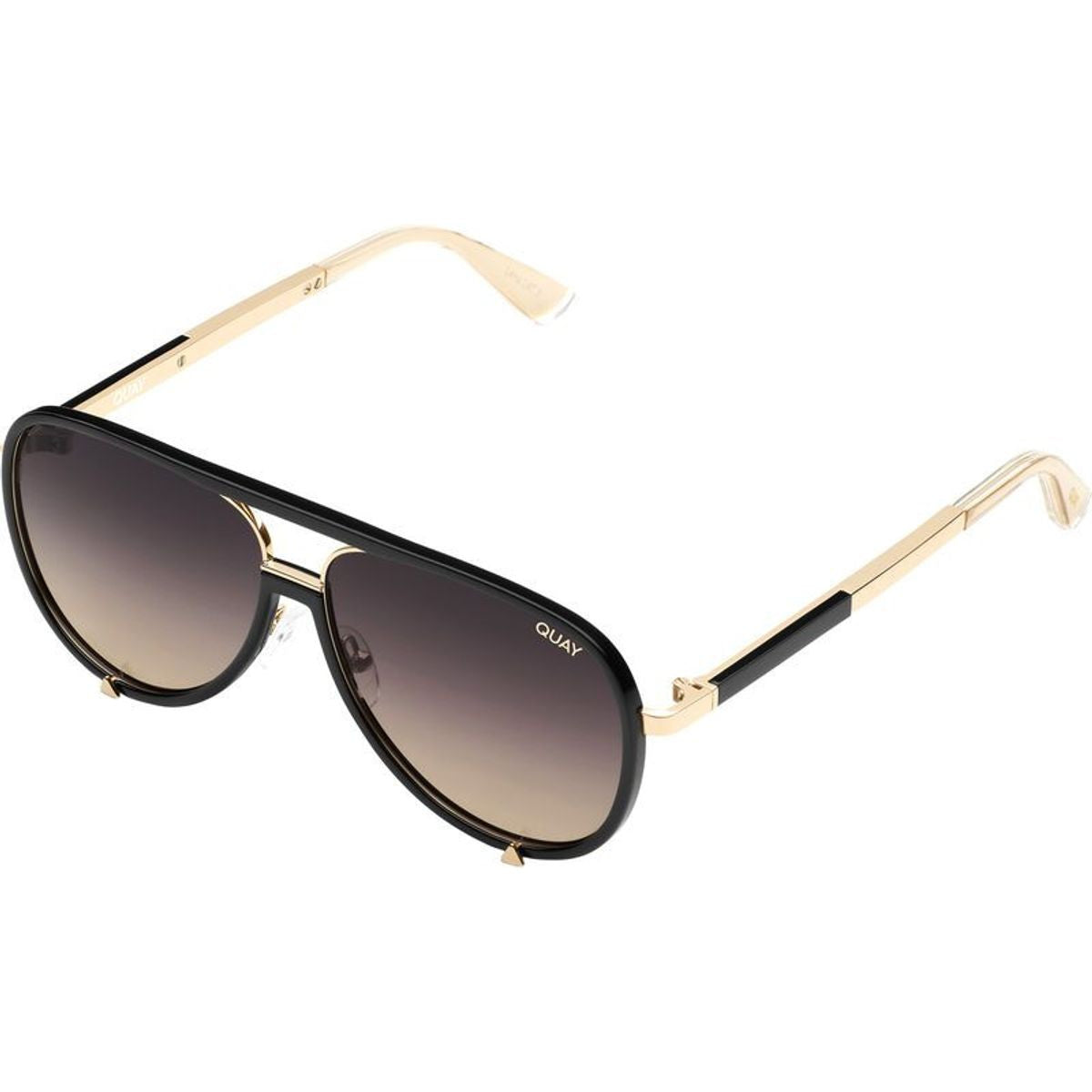 High Profile, Black and Gold/Smoke Taupe Gradient Polarised Lenses