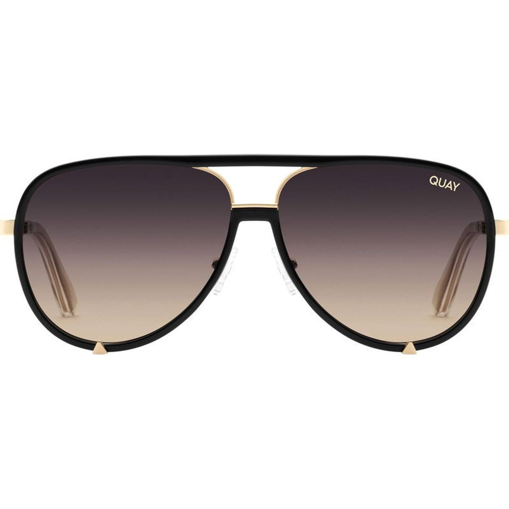 High Profile, Black and Gold/Smoke Taupe Gradient Polarised Lenses