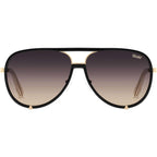 High Profile, Black and Gold/Smoke Taupe Gradient Polarised Lenses