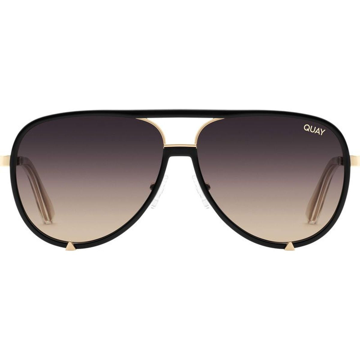 High Profile, Black and Gold/Smoke Taupe Gradient Polarised Lenses