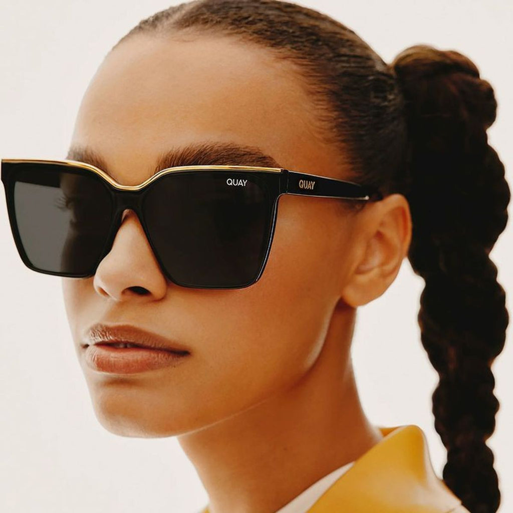 Level Up, Black and Gold/Smoke Polarised Lenses