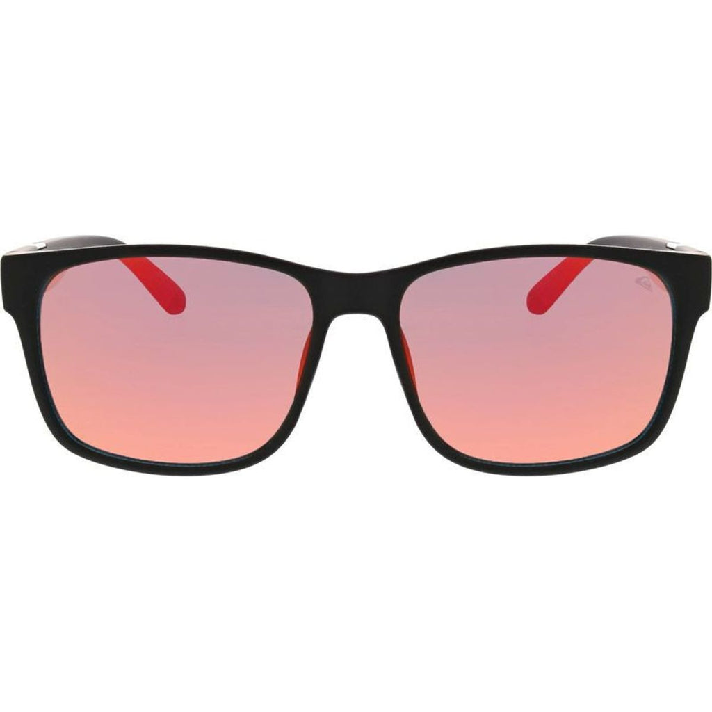 Capsized, Rubber Black/Red Mirror Lenses