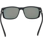 Capsized, Rubber Black/Red Mirror Lenses
