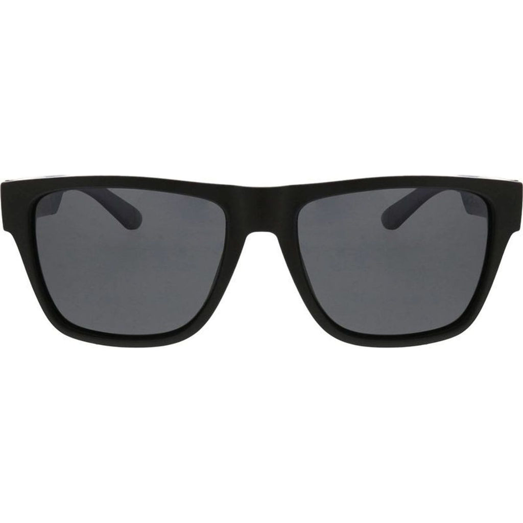 Castaway, Matte Black/Smoke Polarised Lenses