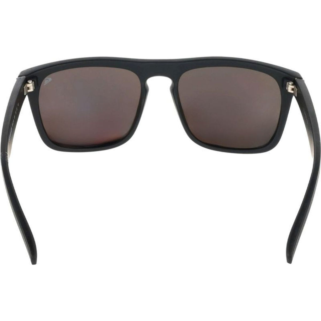 Oceanview, Rubber Black/Ice Blue Mirror Polarised Lenses