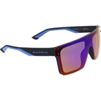 Pool Shark, Blue and Black/Blue Green Mirror Lenses