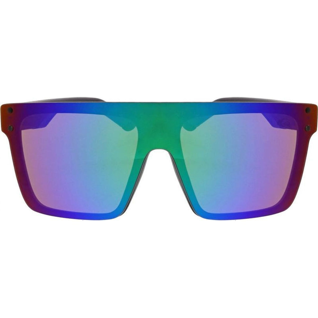 Pool Shark, Blue and Black/Blue Green Mirror Lenses