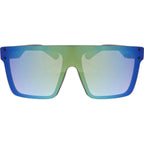 Pool Shark, Purple and Black/Blue Green Mirror Lenses
