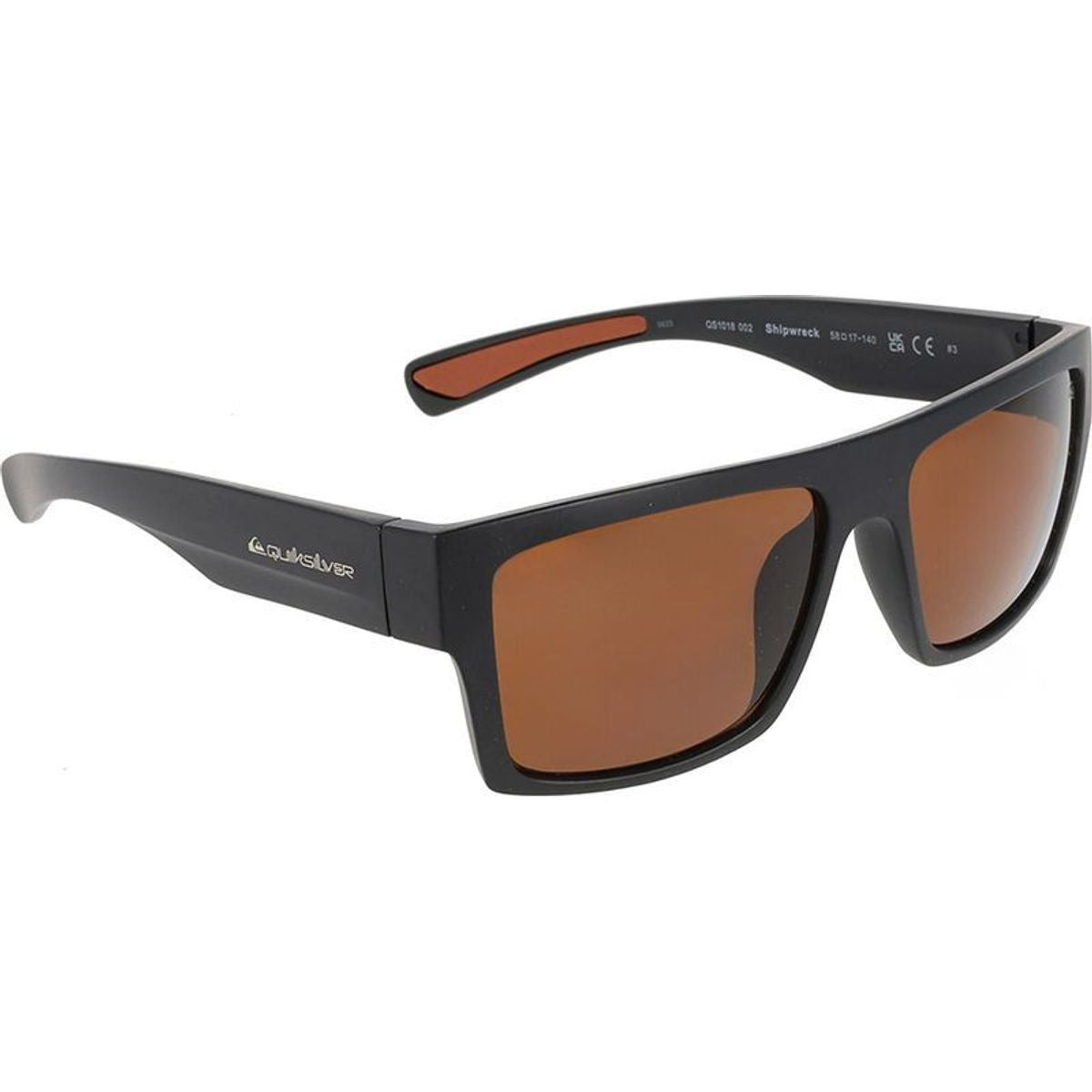 Shipwreck, Matte Black/Brown Lenses