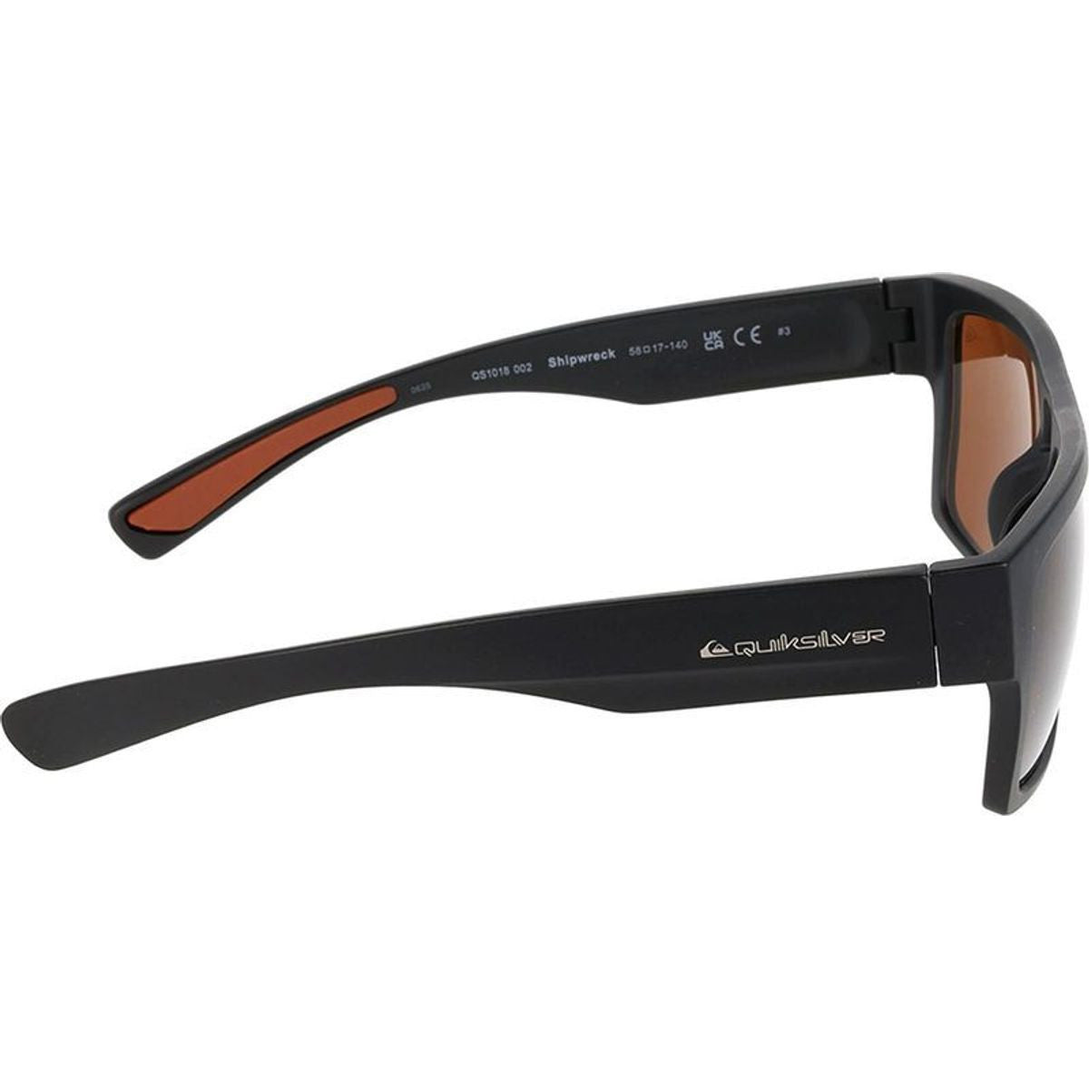 Shipwreck, Matte Black/Brown Lenses