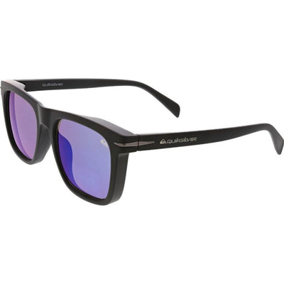 Sun Drifter, Matte Black/Ice Blue Mirror Lenses