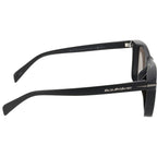 Sun Drifter, Matte Black/Ice Blue Mirror Lenses