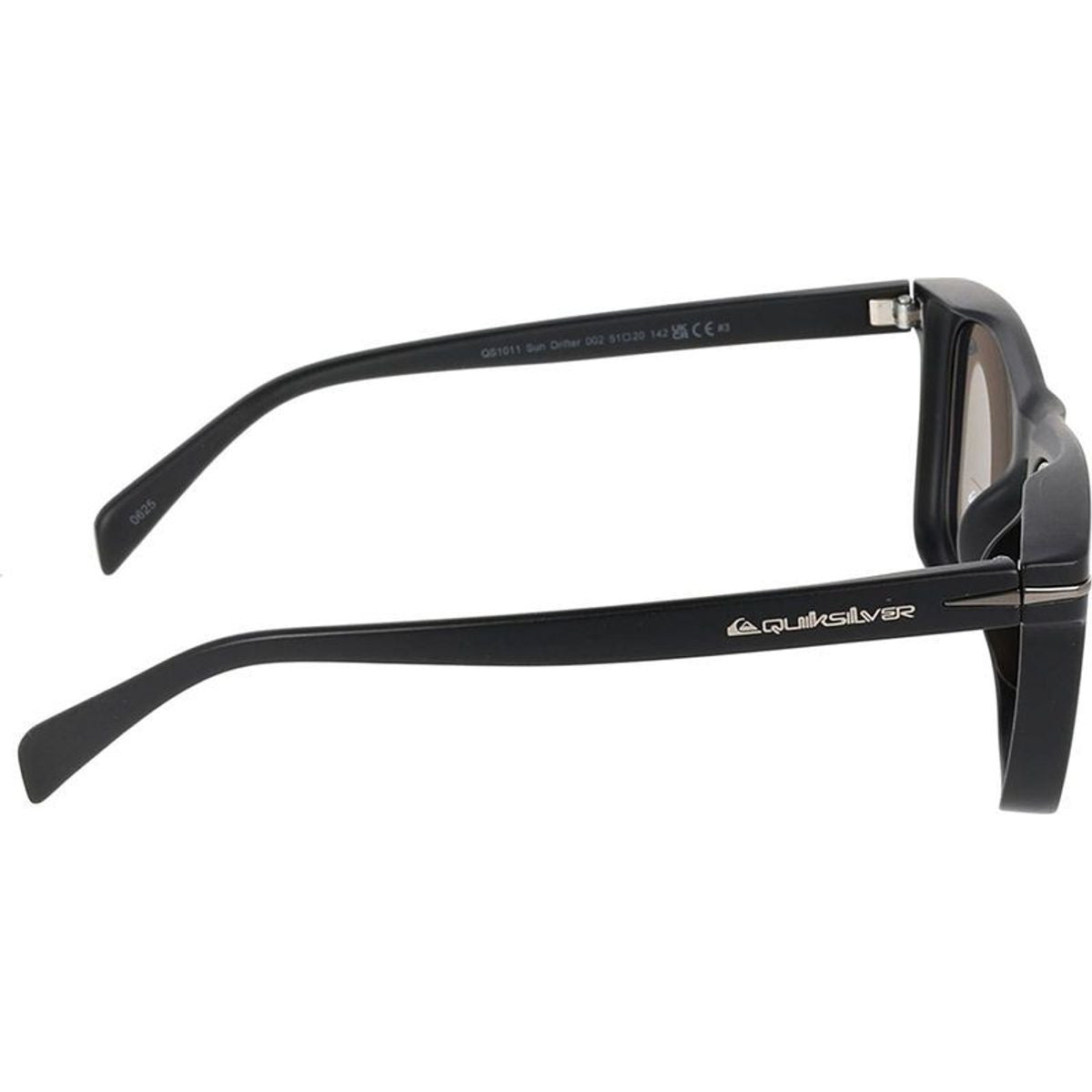 Sun Drifter, Matte Black/Ice Blue Mirror Lenses