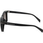 Sun Drifter, Matte Black/Ice Blue Mirror Lenses
