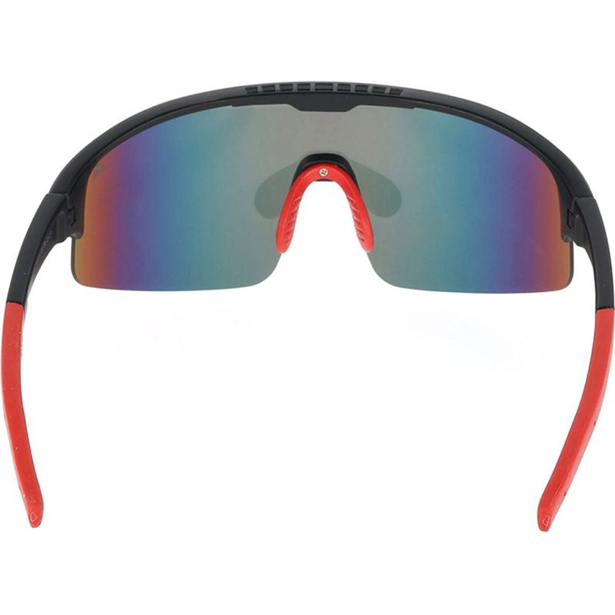 Tropic Tracker, Black and Red/Red Orange Multi Mirror Lenses