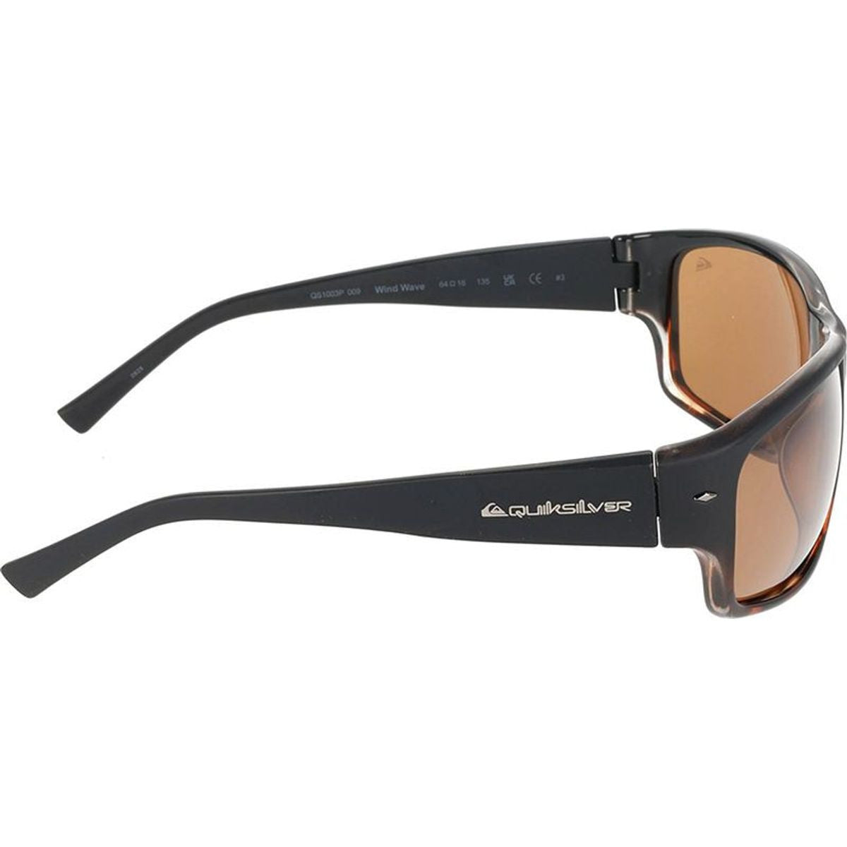 Wind Wave, Black and Tort/Brown Light Silver Flash Mirror Polarised Lenses