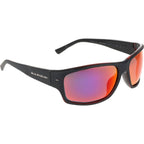 Wind Wave, Matte Black/Red Mirror Polarised Lenses