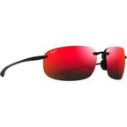 Ho'okipa XL, Matte Black/Hawaii Lava Polarised Lenses
