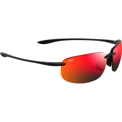 Ho'okipa XL, Matte Black/Hawaii Lava Polarised Lenses
