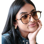 Dank, Tortoiseshell/Yellow Gradient Lenses