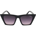 Hands Off, Black/Smoke Pink Gradient Lenses