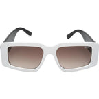 Majestic, White Black/Brown Gradient Lenses