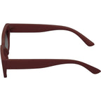 Stone Fox, Matte Persimmon/Smoke Gradient Lenses
